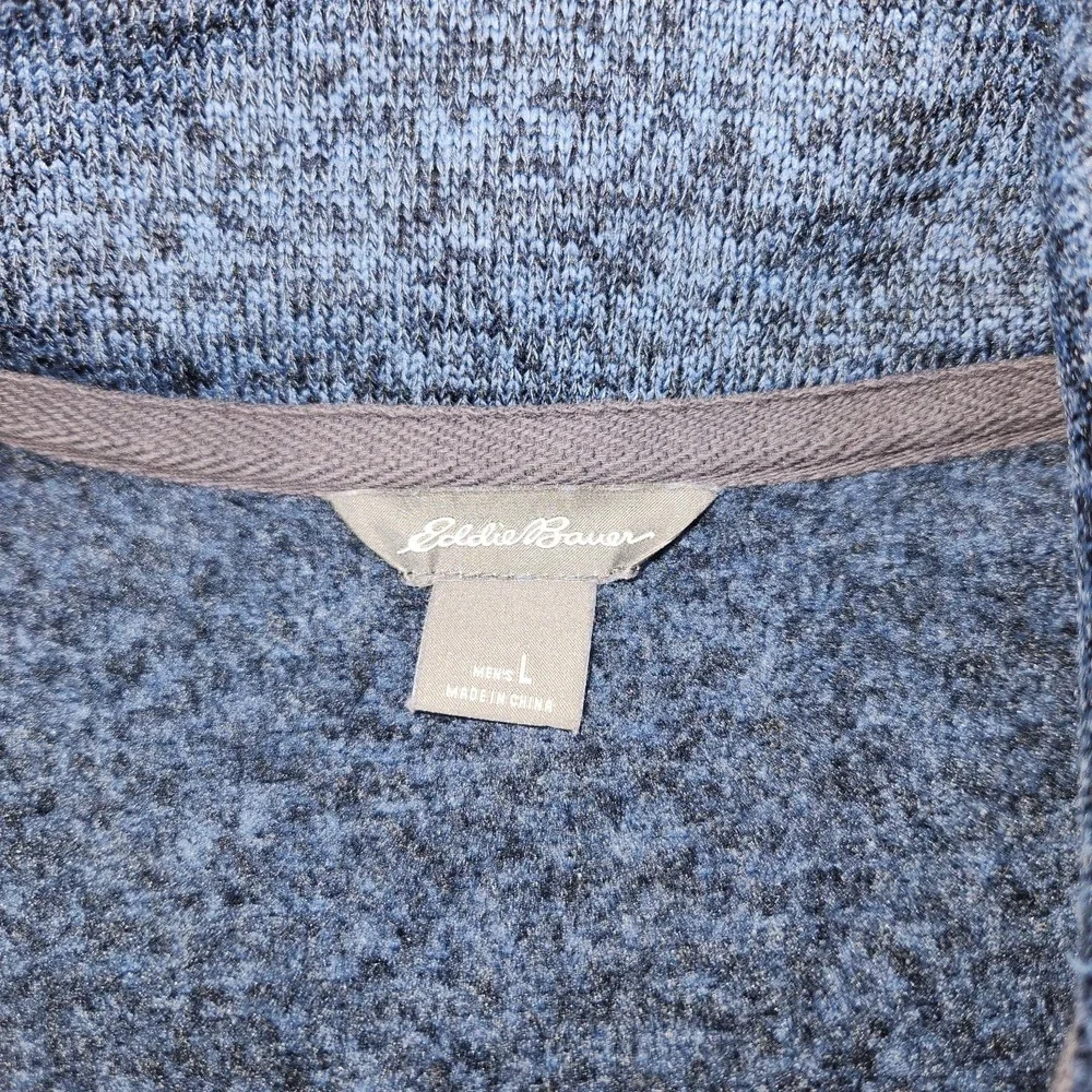 Eddie Bauer Fleece Lined‎ Mid-Weight Pullover Sweatshirt Men's Size L